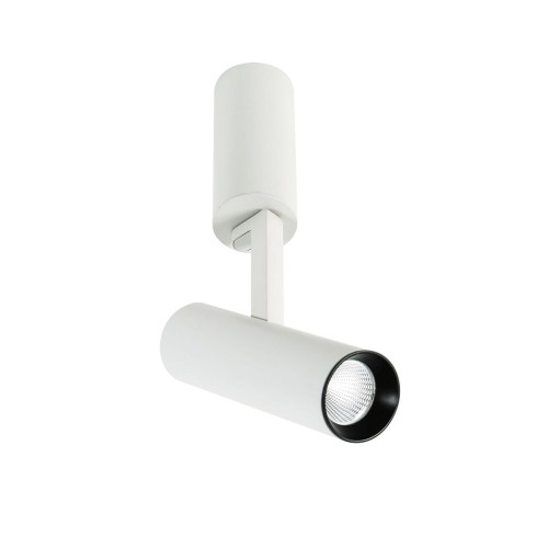 Lampa sufitowa Natynkowa Biały, czarny Bocca White Distanced 4000K LED SLC74055/18W 4000K WH+BL ITALUX