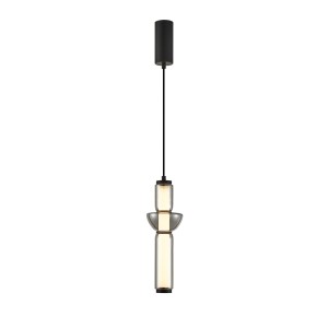 Lampa wisząca Czarny mat Bruni LED PND-27372-1-19W-BK ITALUX
