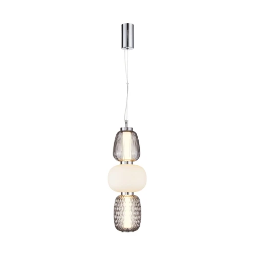 Lampa wisząca Chrom Eris LED PND-98374-28W-CH ITALUX