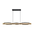 Lampa wisząca Czarny piaskowany Natano LED PND-55362-40W-WO ITALUX