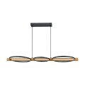 Lampa wisząca Czarny piaskowany Natano LED PND-55362-40W-WO ITALUX