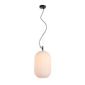 Lampa wisząca Czarny mat Rues E27 PND-64536D-L-BL-OPA ITALUX