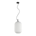 Lampa wisząca Czarny mat Rues E27 PND-64536D-L-BL-OPA ITALUX