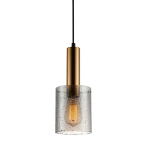 Lampa wisząca Mosiężny Sardo Rain E27 PND-5581-1-BRO+RNSG ITALUX