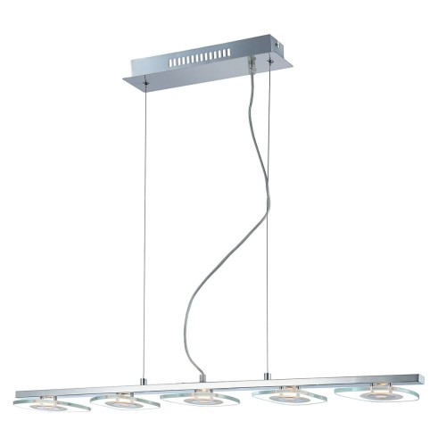 Lampa wisząca Chrom Bill LED P29385-2P ITALUX