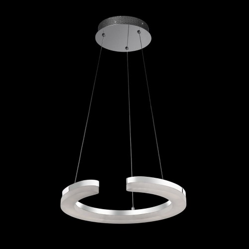 Lampa wisząca Chrom Blunder LED MD1202214-1B ITALUX