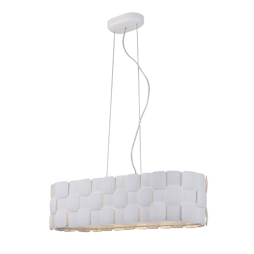 Lampa wisząca Biały Elisa E27 P0317-04N-S8A1 ITALUX