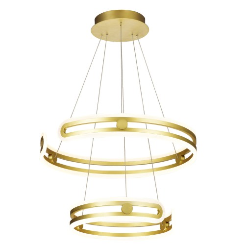 Lampa wisząca Złoty Kiara LED MD17016002-2A GOLD ITALUX
