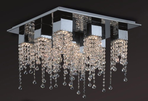 Lampa wisząca Chrom Larix GU10 MX93708-9B ITALUX