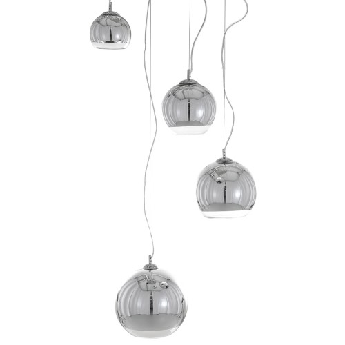 Lampa wisząca Chrom Laurent E27 MA04914C-004 ITALUX
