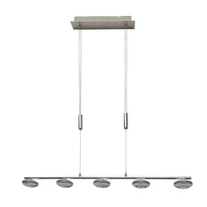 Lampa wisząca Chrom Marley LED HD-352ML-05-9051B CH ITALUX