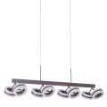 Lampa wisząca Brąz Metis LED AD16002-8A COFFEE ITALUX