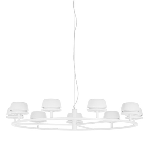Lampa wisząca Biały Miranda LED AD16004-9A WH ITALUX