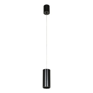 Lampa wisząca Czarny Moldes Big BL Pendant 3000K LED HL7719/12W 3000K BL ITALUX