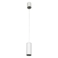 Lampa wisząca Biały, szary Moldes Big WH/GR Pendant 3000K LED HL7719/12W 3000K WH+GR ITALUX