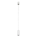 Lampa wisząca Biały, szary Moldes Medium WH/GR Pendant 3000K LED HL7718/7W 3000K WH+GR ITALUX