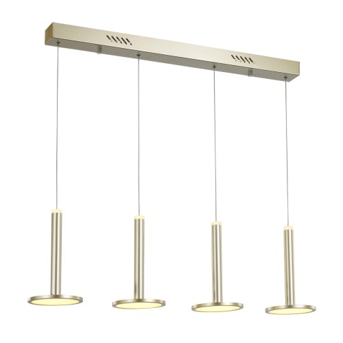 Lampa wisząca Złoty Oliver LED MD17033012-4B GOLD ITALUX