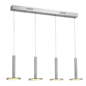 Lampa wisząca Nikiel satynowany Oliver LED MD17033012-4B S.NICK ITALUX