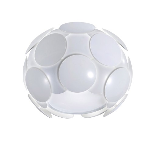 Lampa wisząca Biały Santina WH E27 C0317-01S-T5E0 ITALUX