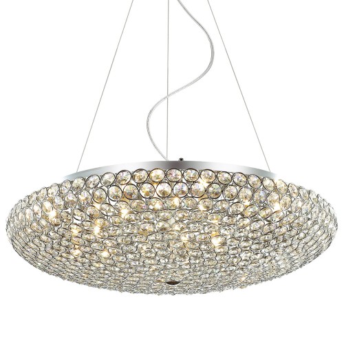 Lampa wisząca Chrom Santo G9 MA04995CA-012 ITALUX