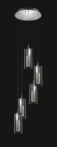 Lampa wisząca Chrom Verizon MR11 MD109003-5B ITALUX