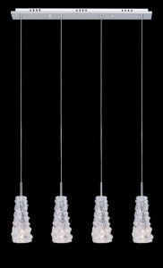 Lampa wisząca Chrom Viviera G4 MDM1603/4 ITALUX