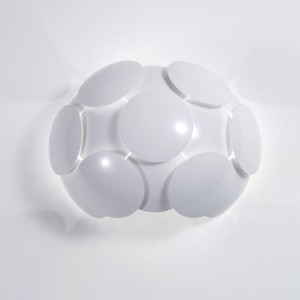 Kinkiet Biały Santina WH E27 W0317-01A-T5E0 ITALUX