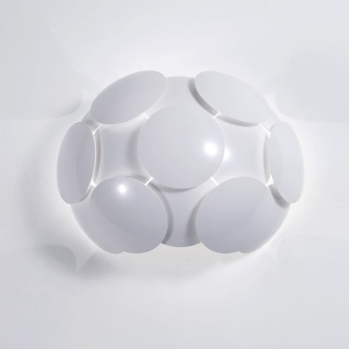 Kinkiet Biały Santina WH E27 W0317-01A-T5E0 ITALUX