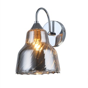 Kinkiet Chrom, dymiony Slizza E14 MBM2387/1 SG ITALUX