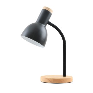 Lampa biurkowa Czarny Senza E27 TB-37263-BK ITALUX