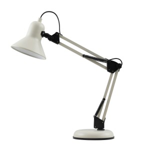 Lampa biurkowa Biały Tiago GU10 TB-29743-BG ITALUX