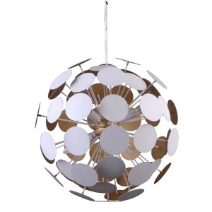 Lampa wisząca Biały, złoty Mailone E14 AD20180/6B WH+GD ITALUX