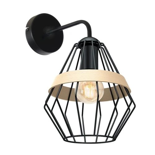 Kinkiet CLIFF BLACK 1xE27 | MLP5523 Milagro