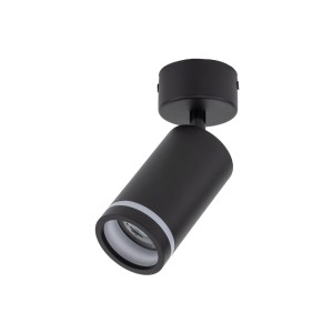 Lampa sufitowa reflektorek sufitowy JET CZARNY 1* GU10 6910 TK Lighting