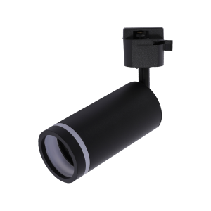 Lampa reflektor na szynę 1 fazowy TRACER GU10 CZARNY RING 6897 TK Lighting