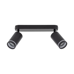 Lampa sufitowa reflektorki na listwie JET CZARNY 2*GU10 6912 TK Lighting