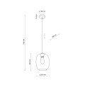 Lampa wisząca ELIO TOPAZ 1 4338 TK Lighting