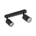 Lampa sufitowa reflektorki na listwie TOP CZARNY 2 6175 TK Lighting