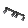 Lampa sufitowa reflektorki na listwie JET CZARNY 4* GU10 6916 TK Lighting