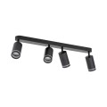 Lampa sufitowa reflektorki na listwie JET CZARNY 4* GU10 6916 TK Lighting