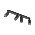 Lampa sufitowa reflektorki na listwie JET CZARNY 4* GU10 6916 TK Lighting