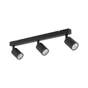 Lampa sufitowa reflektorki na listwie TOP CZARNY 3 6176 TK Lighting