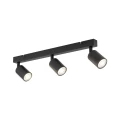 Lampa sufitowa reflektorki na listwie TOP CZARNY 3 6176 TK Lighting