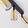 Lampa sufitowa reflektorki na listwie TOP ZŁOTY 3 5968 TK Lighting