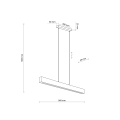 Lampa wisząca TEO LED M 960 6615 TK Lighting