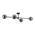Lampa sufitowa SARIUS CZARNY/GRAPHITE 4 PŁ 6235 TK Lighting
