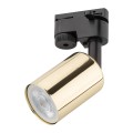 Lampa reflektor na szynę 1 fazowy TRACER ZŁOTY GU10 4921 TK Lighting