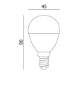 Żarówka LED MB 9W E14 PREMIUM barwa neutralna KAMBE149WNB Kobi