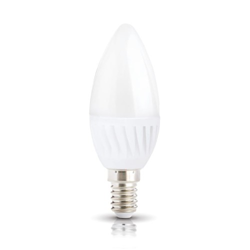 Żarówka świeczka LED SW 9W E14 PREMIUM barwa neutralna KASWE149WNB Kobi