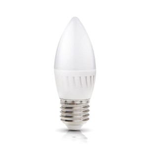 Żarówka świeczka LED SW 9W E27 PREMIUM barwa ciepła 3000K KASWE279WCB Kobi 
